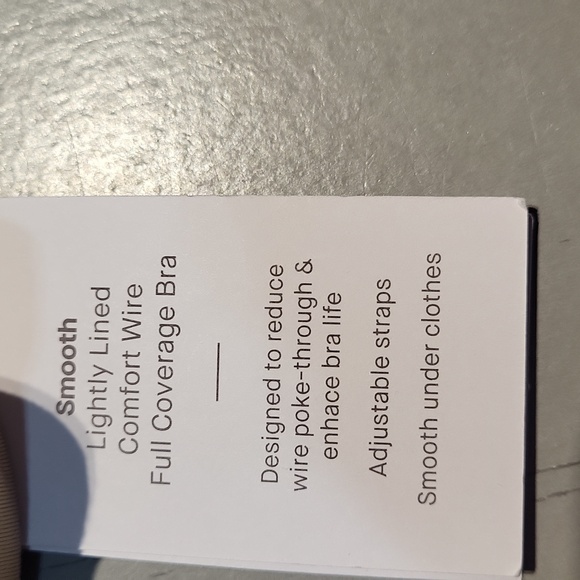 AUDEN WOMEN'S BEIGE BRA.  34B/ NWT - Picture 5 of 8